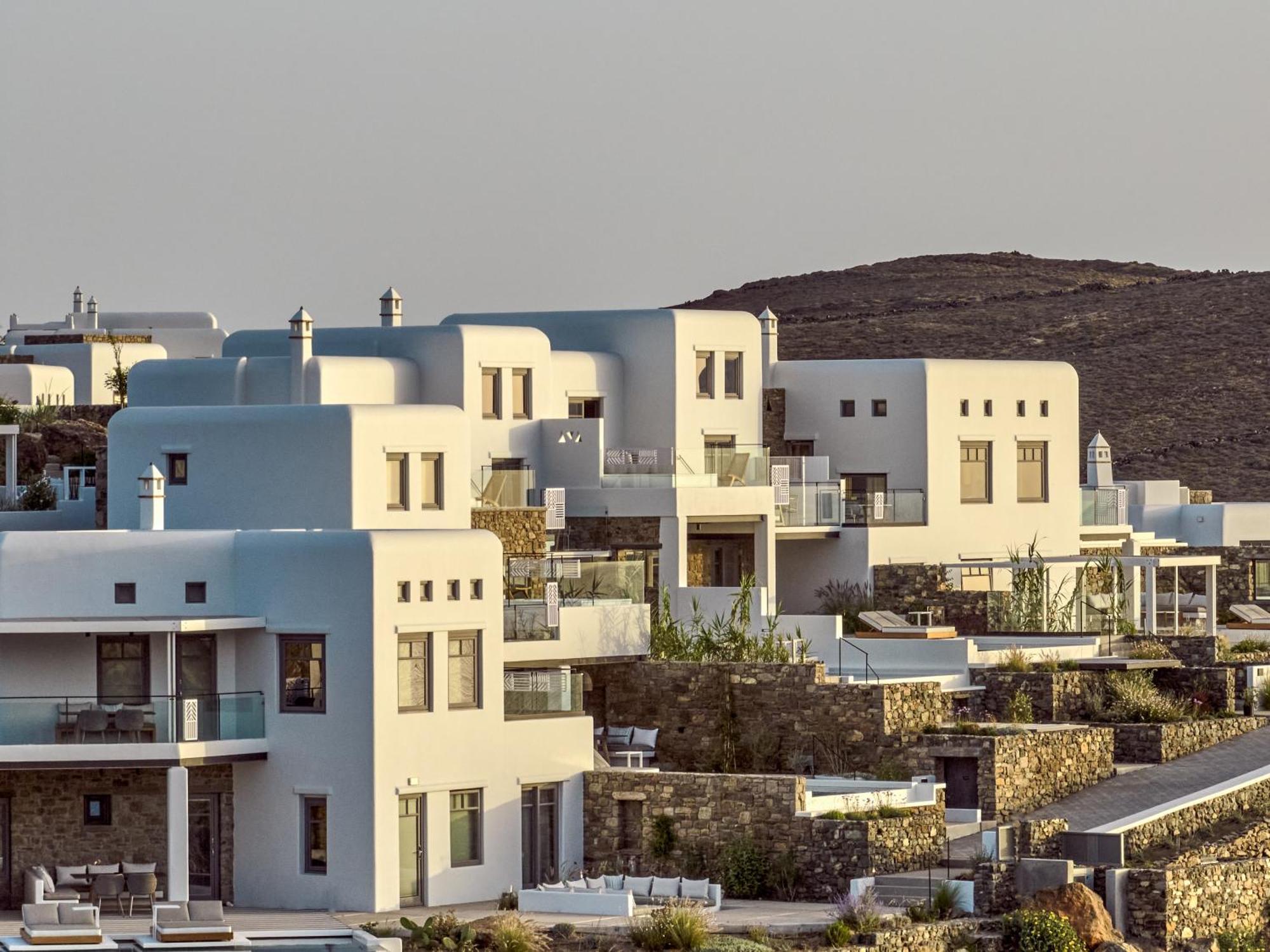 Semeli Coast Mykonos Curio Collection By Hilton Hotel Merchia Beach Exterior photo