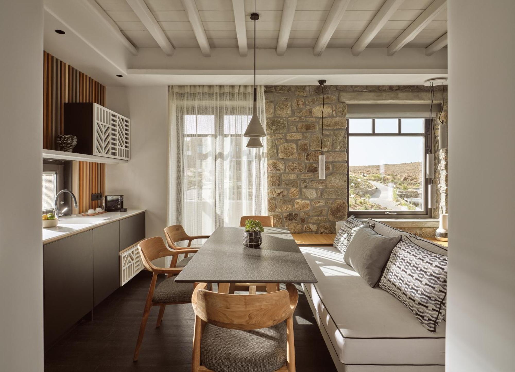 Semeli Coast Mykonos Curio Collection By Hilton Hotel Merchia Beach Exterior photo